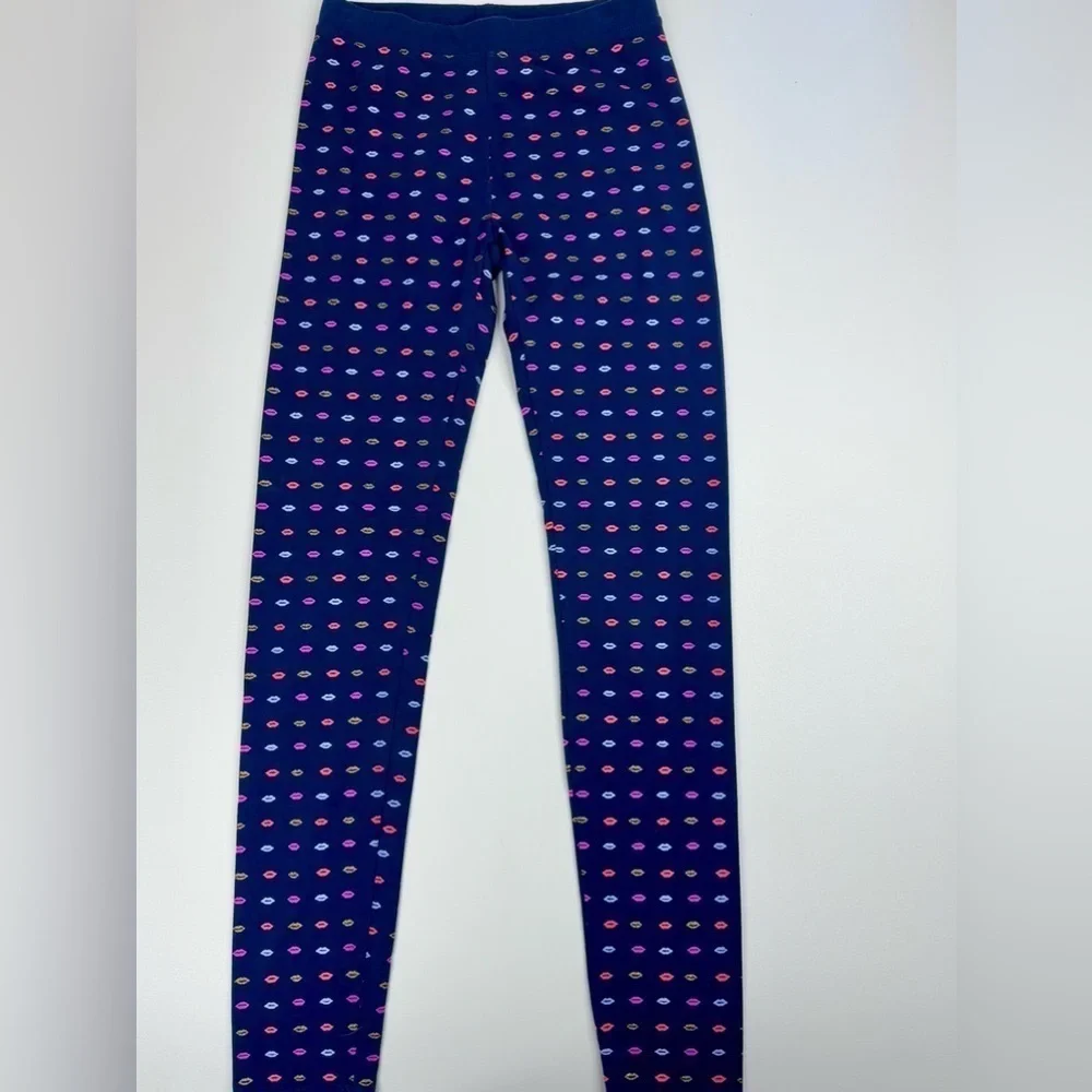 J. Crew Crewcuts Lips Print Leggings Girls Size 14